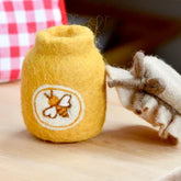 Tara Treasures // Felt Honey Jar